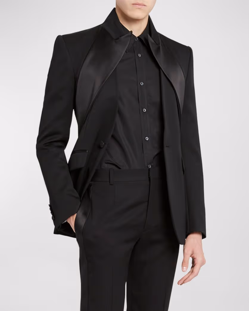 Men's Twisted Reverse Tuxedo Jacket 2