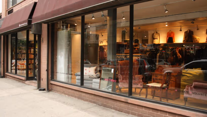 Image of the exterior of the Brooklyn location of Housing Works.