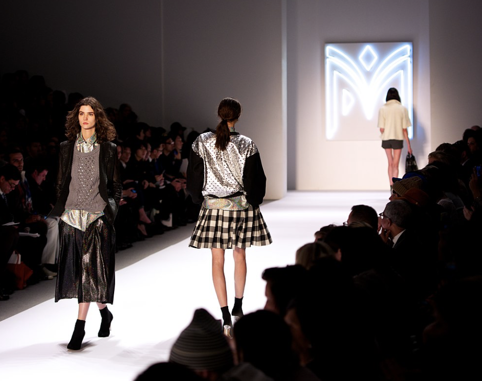 high fashion runway show