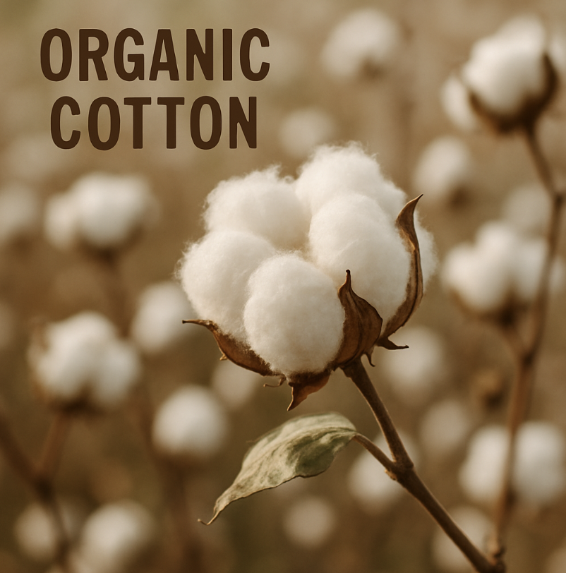 organic cotton makes a great summer fabric because it's lightweight and breathable 