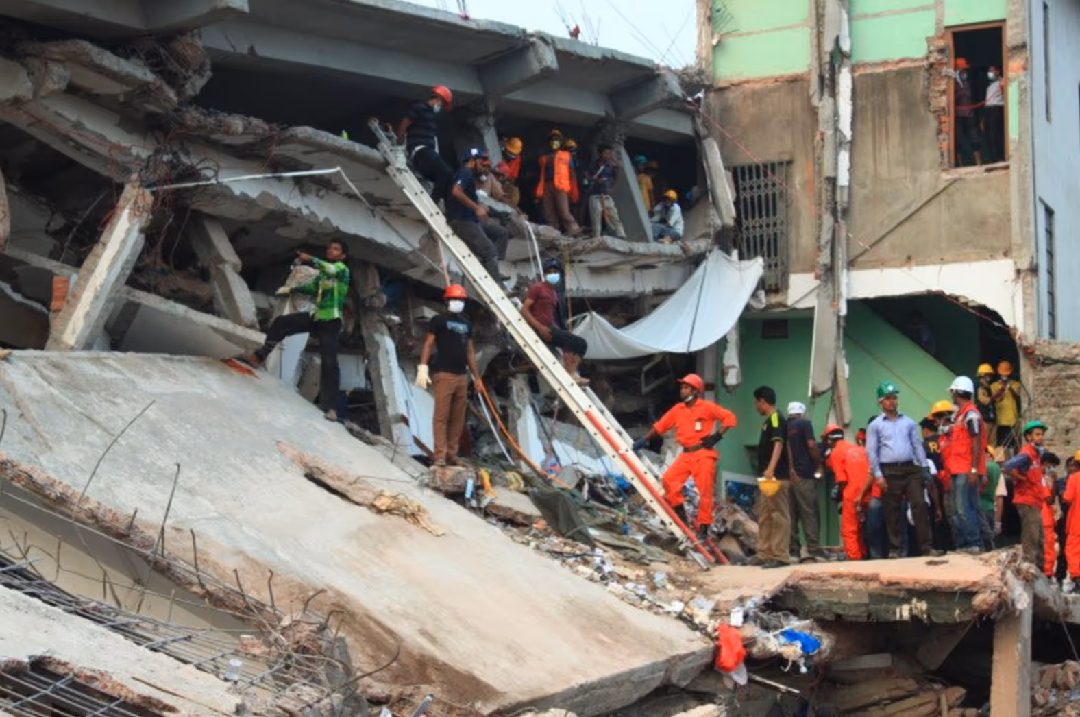 Rana Plaza building collapse aftermath