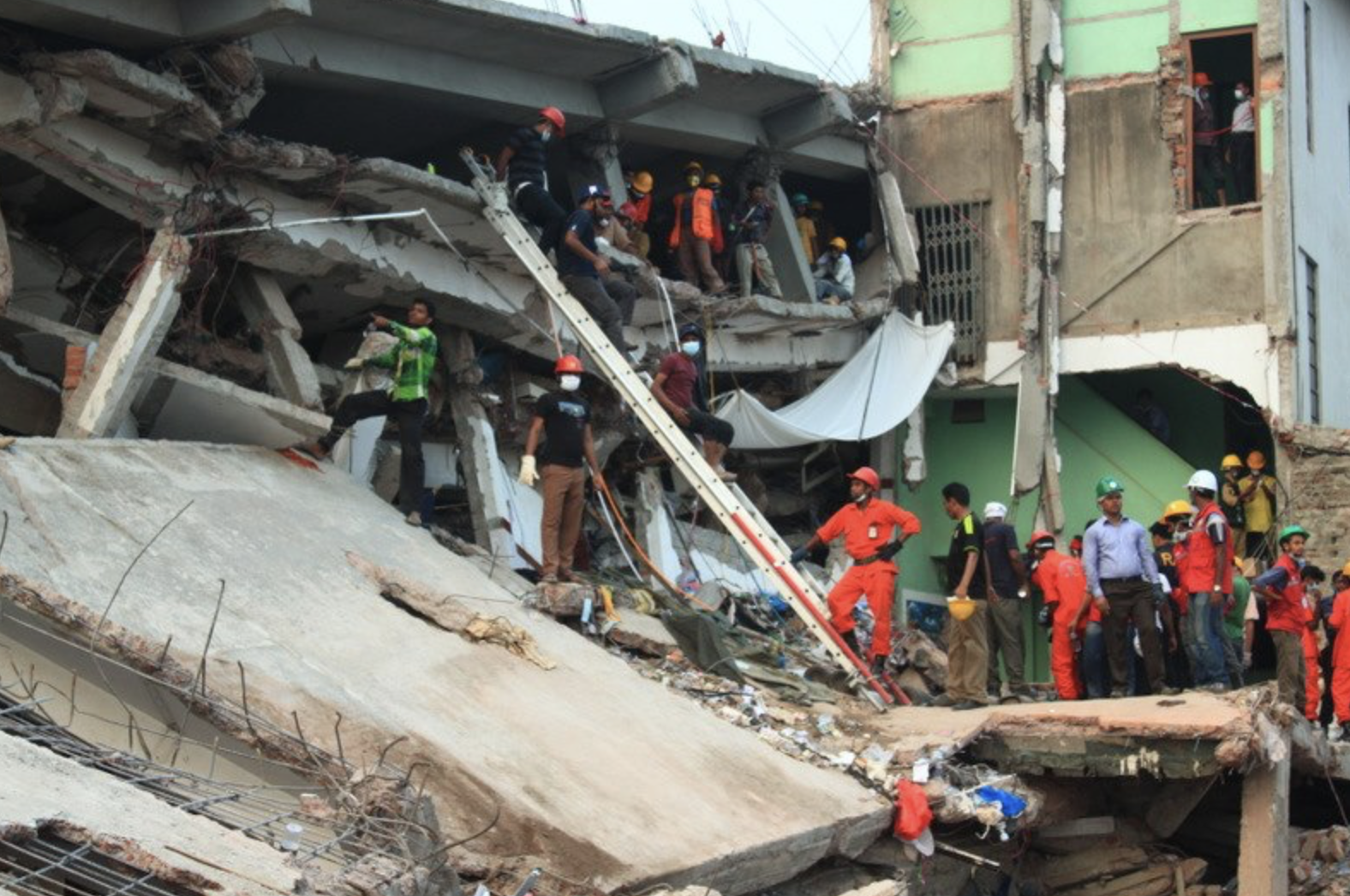 Rana Plaza building collapse aftermath