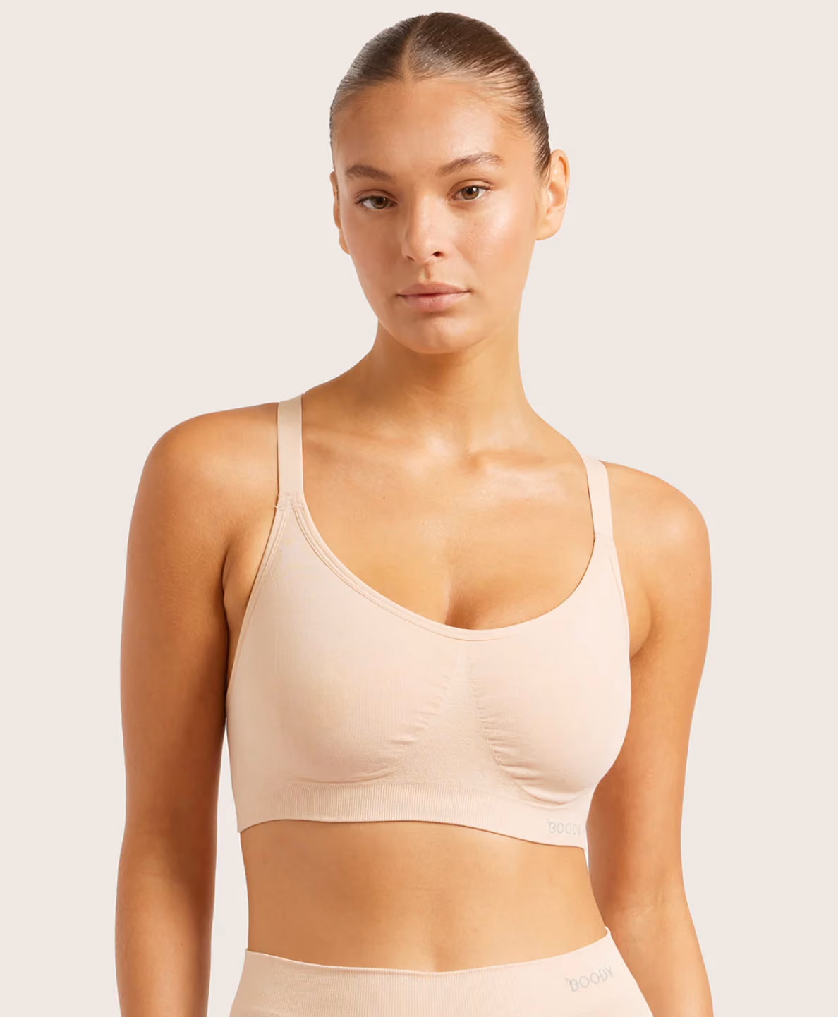 Boody Full Bust Wireless Racerback Bra