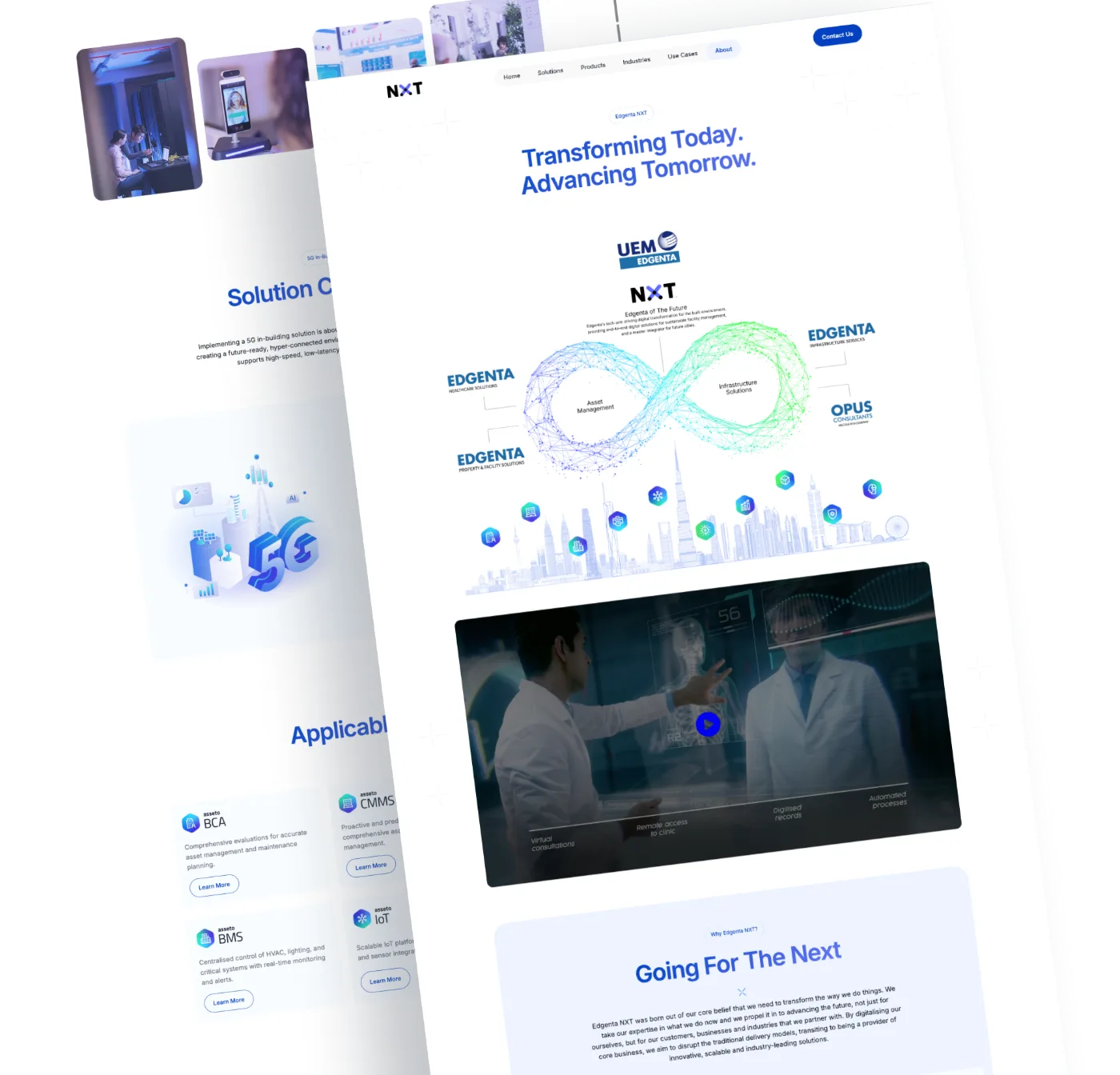 Edgenta NXT website