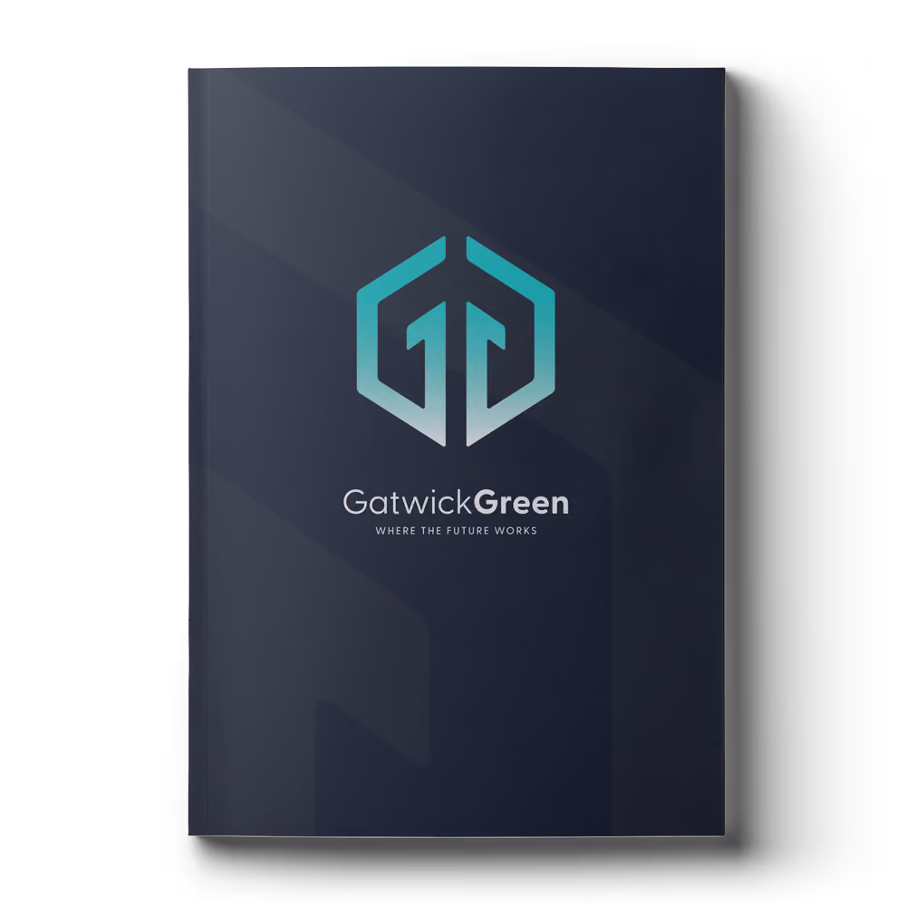 Gatwick Green - Where the future works - Brochure Cover Image