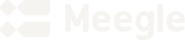 Meegle company logo with geometric icons beside the text.