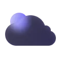 stylized cloud icon