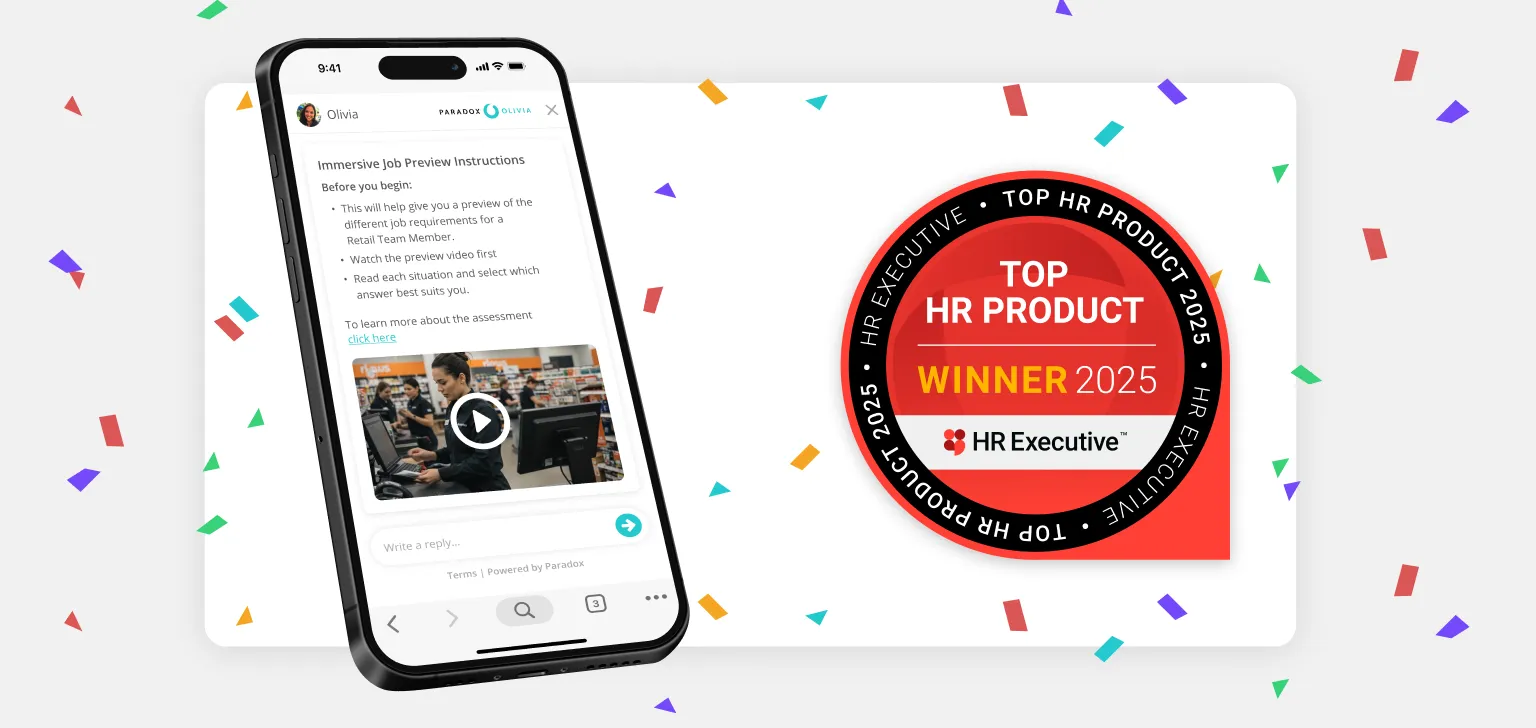 Our Immersive Job Preview won HRE's Top Product of the Year — here's why.