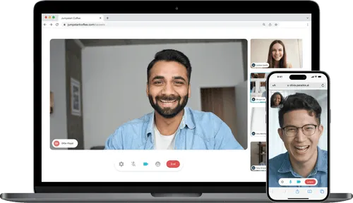 Easily host virtual interviews on any device.