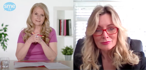 Coverage in SME TV speaking to entrepreneurs on how to map a pathway out of the crisis