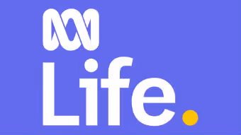 Abc life logo in purple