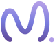 My brand's logo. A flowy purple M.