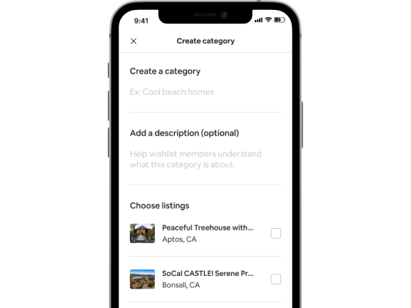 An image of our solution for Airbnb.