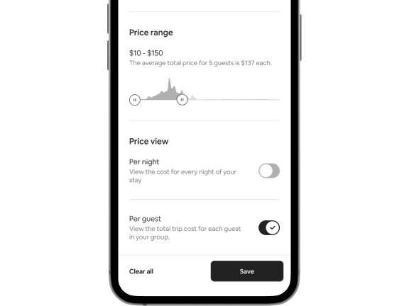 An image of our solution for Airbnb.