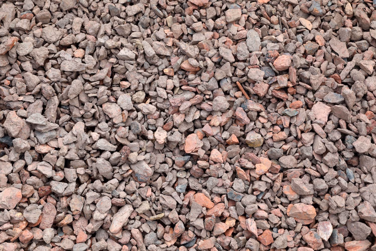 Crimson Mulch Chips spread out on the ground