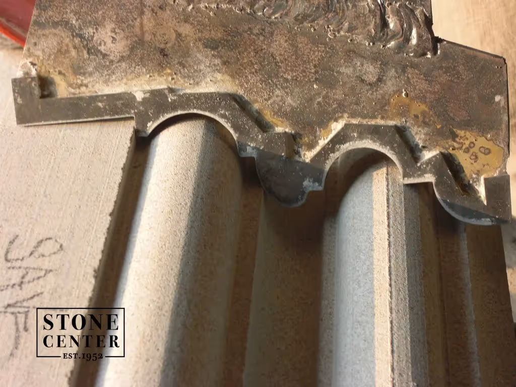 travertine bullnose edge