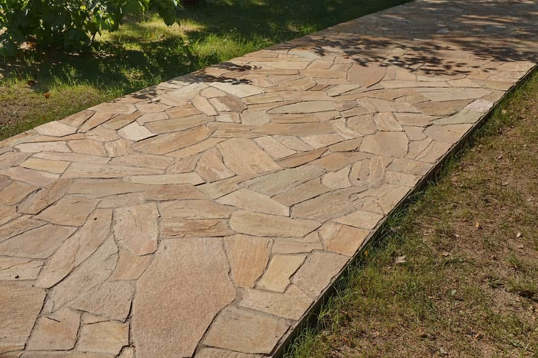 flagstone walkways
