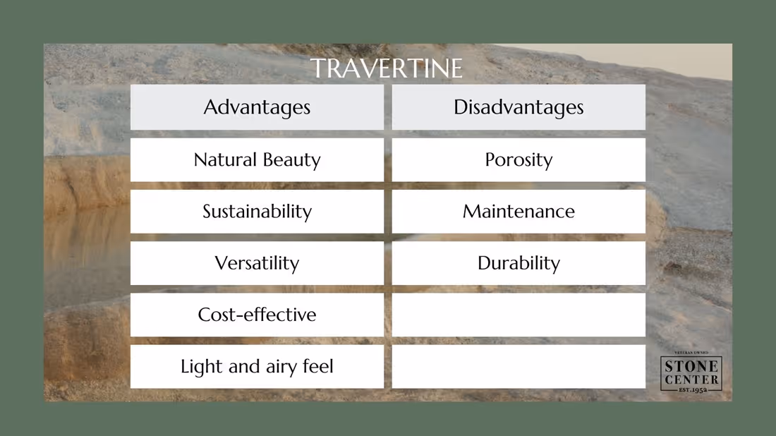 Travertine