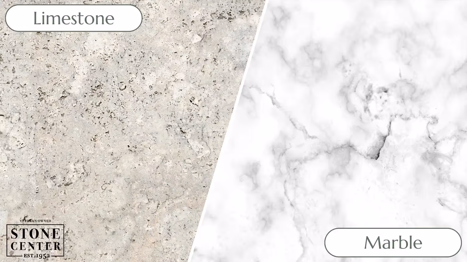 Limestone vs. Marble: Visual First Look