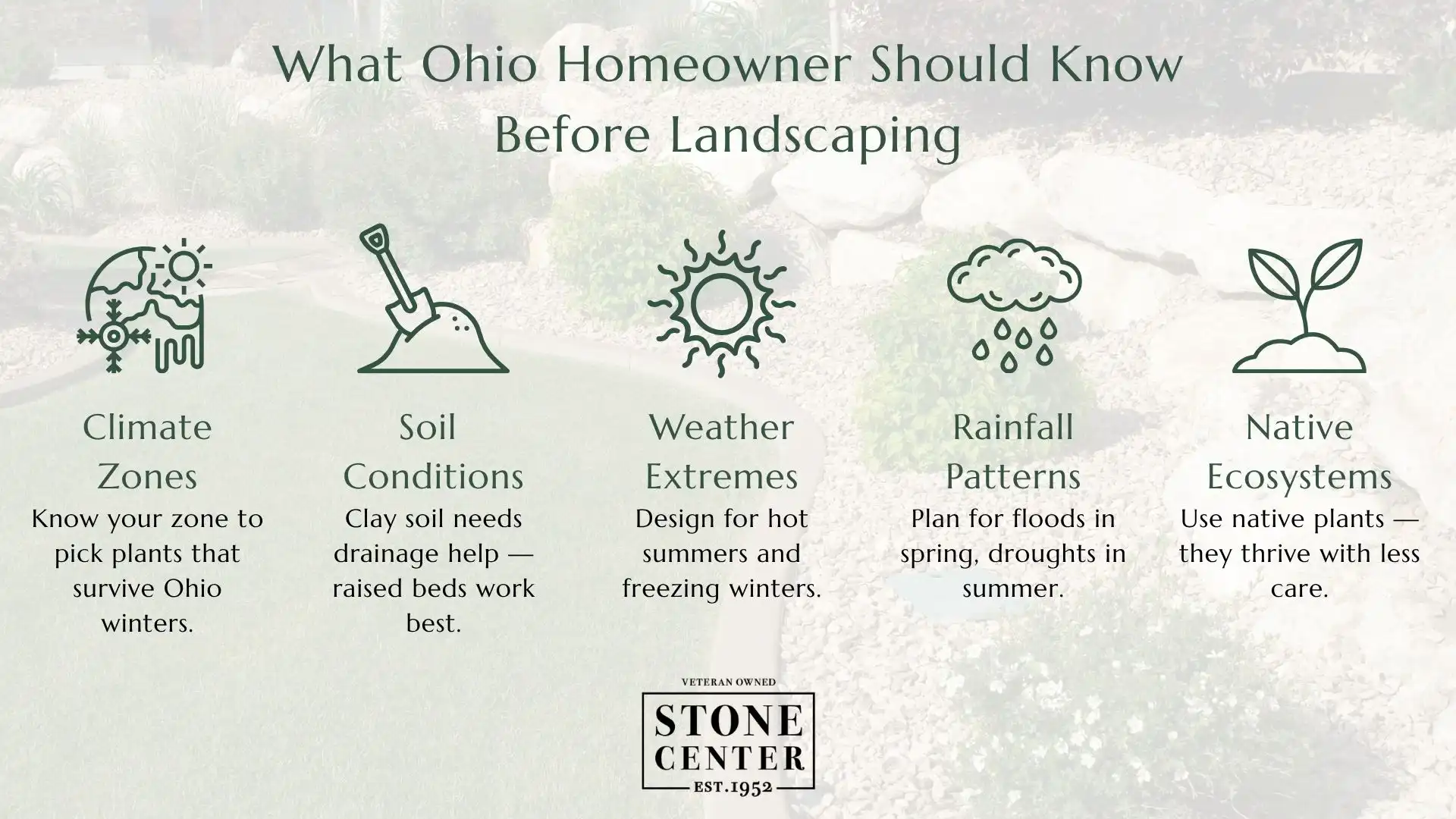 Ohio landscaping ideas: Key considerations for Ohio homeowners