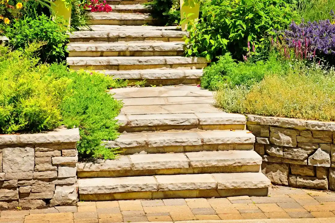 How to Build Outdoor Steps on a Slope With Natural Stone: A Practical Guide