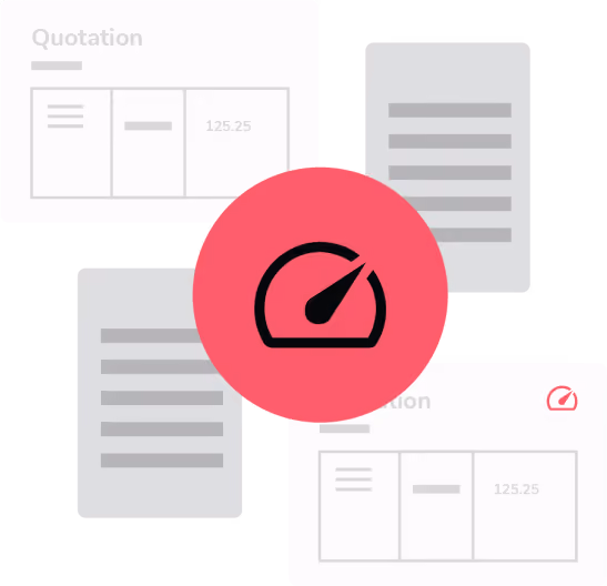 Effortlessly manage multiple contracts and automate the entire process of replying to your customer's quote requests directly in their email.