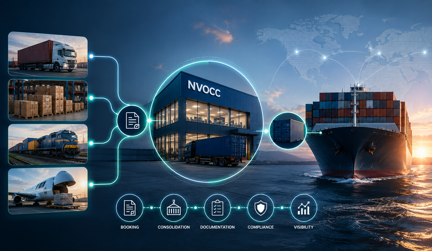 What Is an NVOCC? Meaning, Role, and How They Operate.
