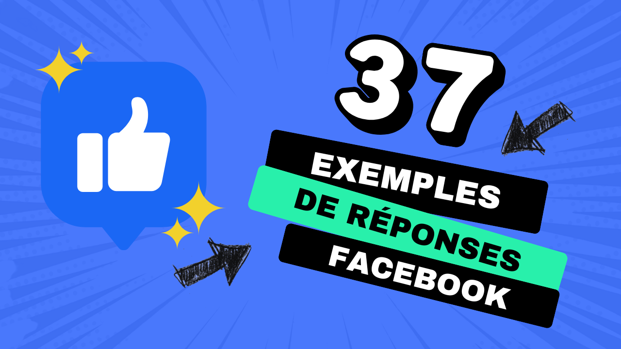 37+ exemples de réponses aux recommendations Facebook