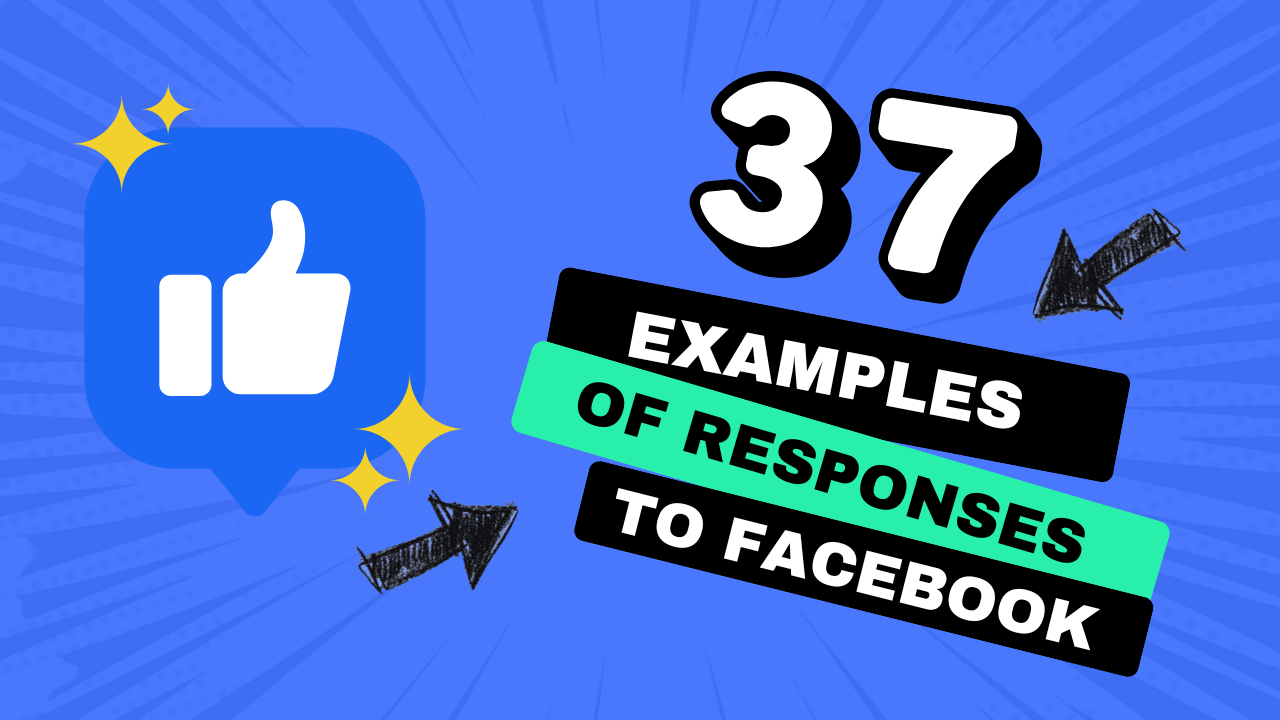 37+ examples of responses to Facebook recommendations