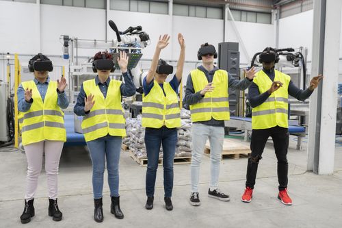 VR Training being used in industry
