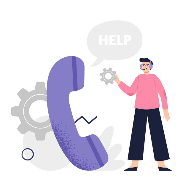 Customer support image - middle size