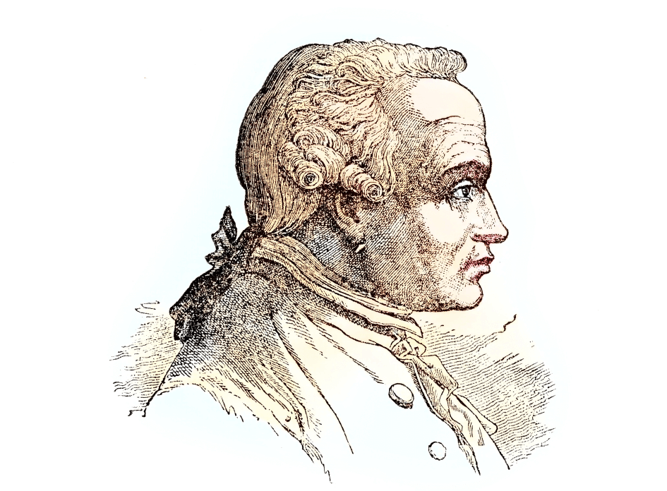 Philosopher Immanuel Kant - Modified