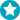 Mini star blue and white symbol