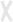 Grey cross icon
