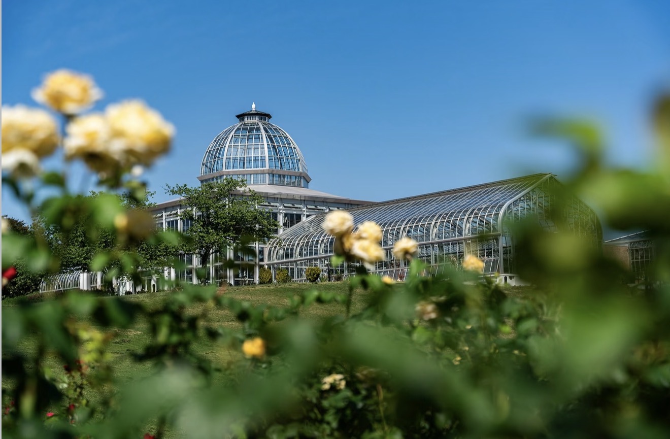 view of Lewis Ginter Botanical Garden expansion in Richmond Virginia featuring plants supplied by James River Nurseries