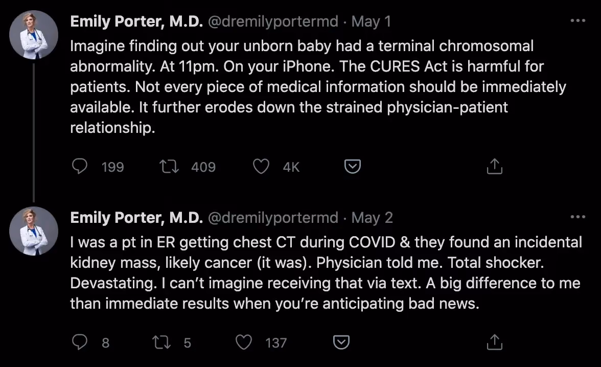 How Much Info Should A Patient Get?