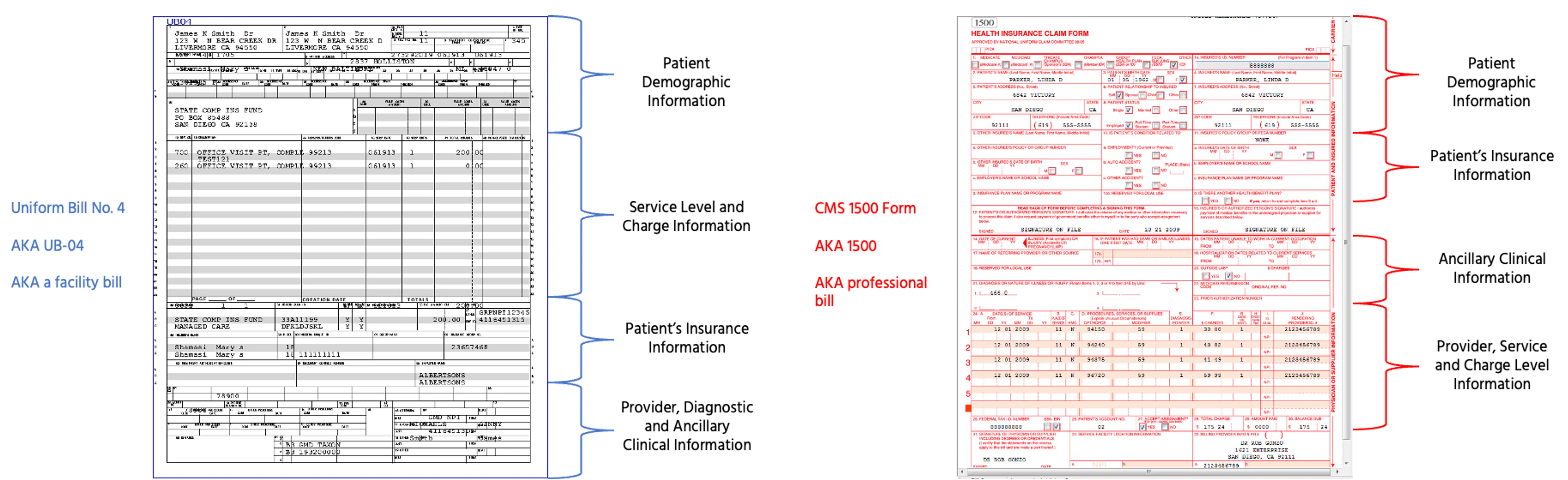 Healthcare Data Forms - Out-of-Pocket Health - Image