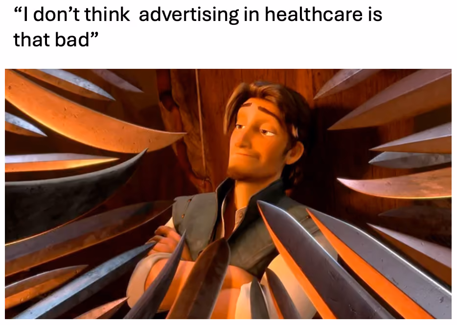 Advertising to doctors - okay or not?