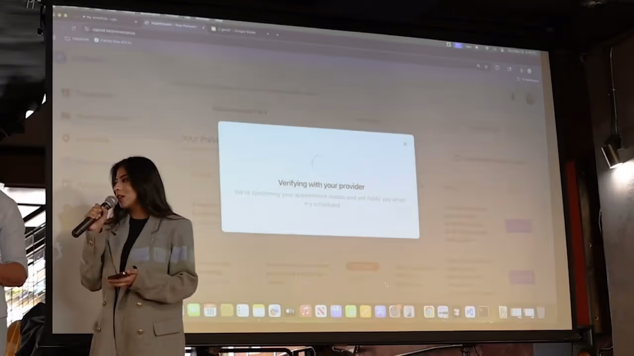 The thumbnail for the hackathon demo of U Good?