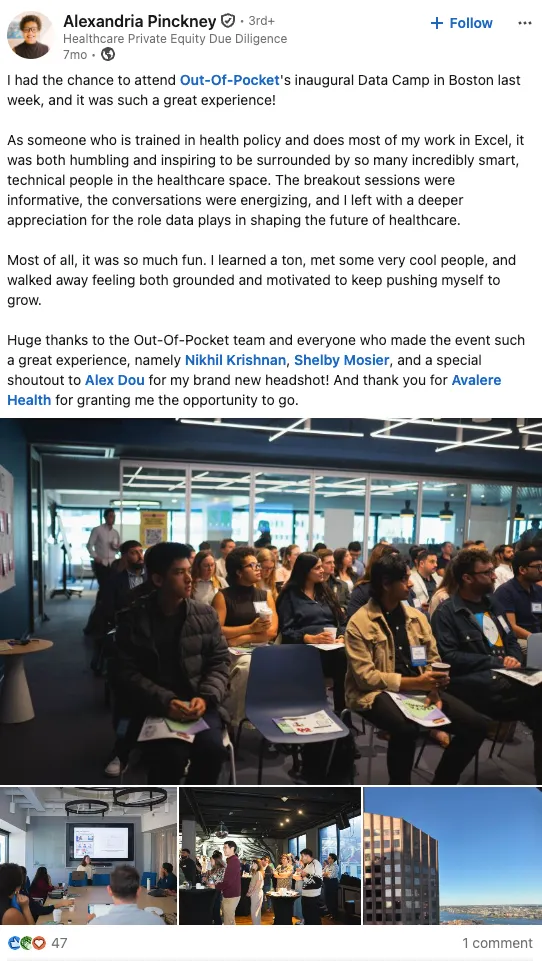 Linkedin Testimonial