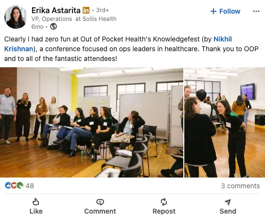 Linkedin Testimonial