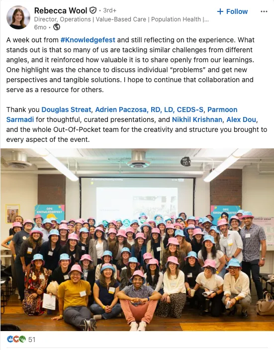 Linkedin Testimonial