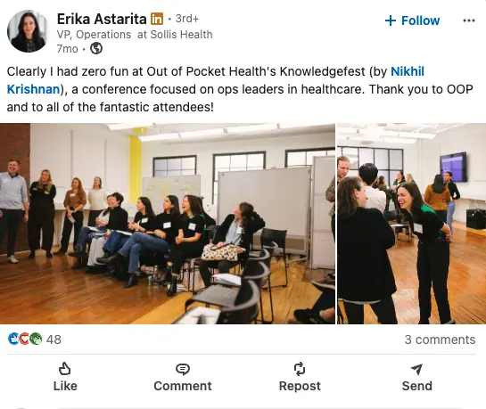 Linkedin Testimonial