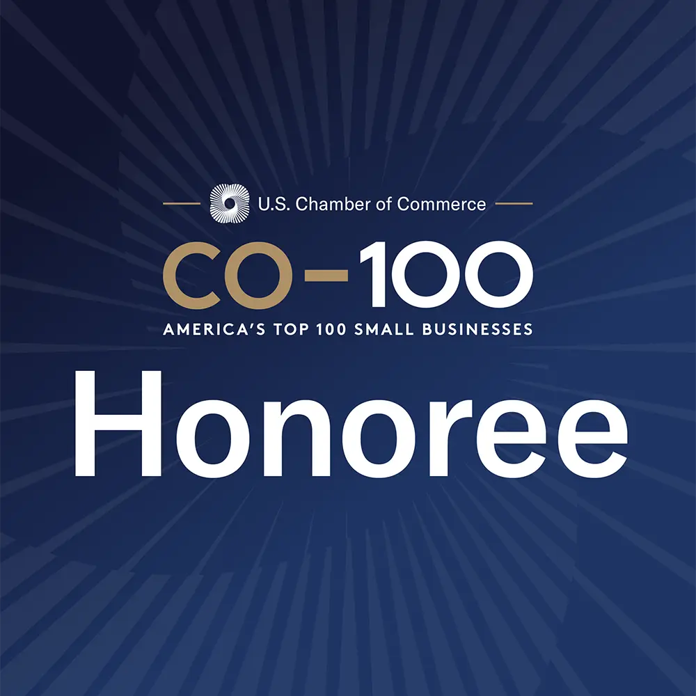 U.S. Chamber of Commerce CO-100 America's Top 100 Small Businesses 2025