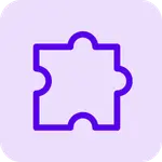 integration puzzle piece icon
