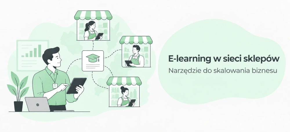 E-learning w sieci sklepów – nie tylko rozwój pracowników, ale narzędzie do skalowania biznesu
