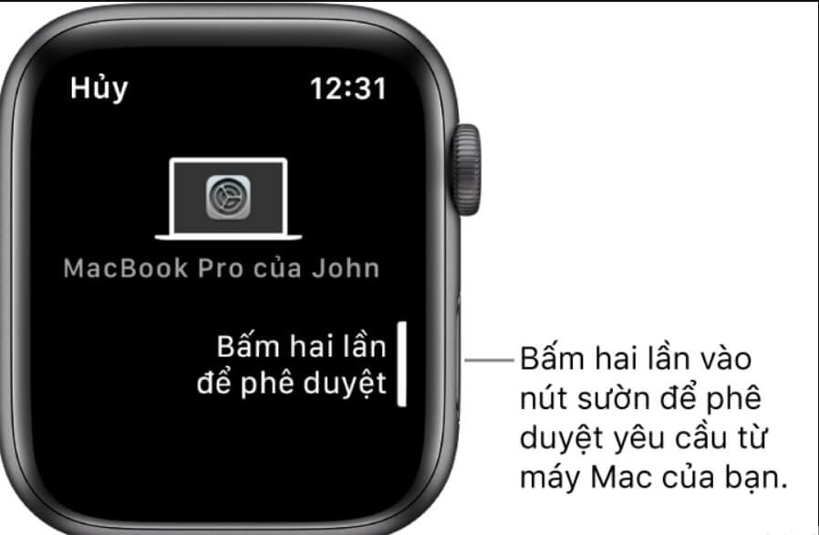 kết nối apple watch với macbook