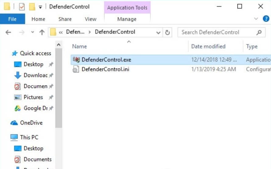 hướng dẫn tắt windows defender