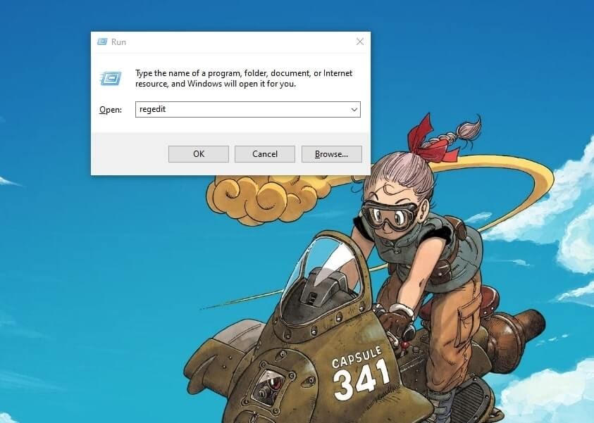 regedit