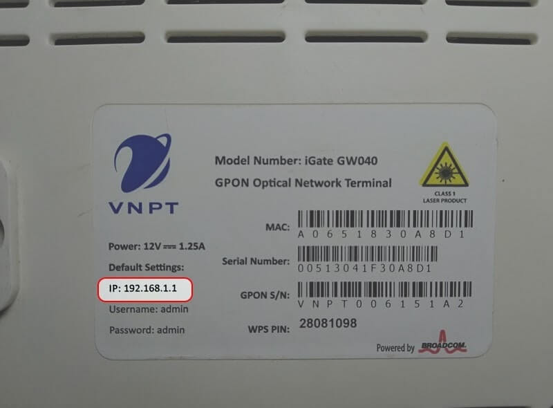 cách đổi pass wifi vnpt